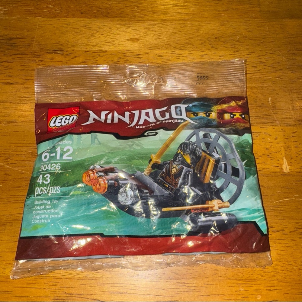 LEGO Ninjago Hands Time: Stealthy Swamp Airboat Polybag 30426 Cole 43 Piece New